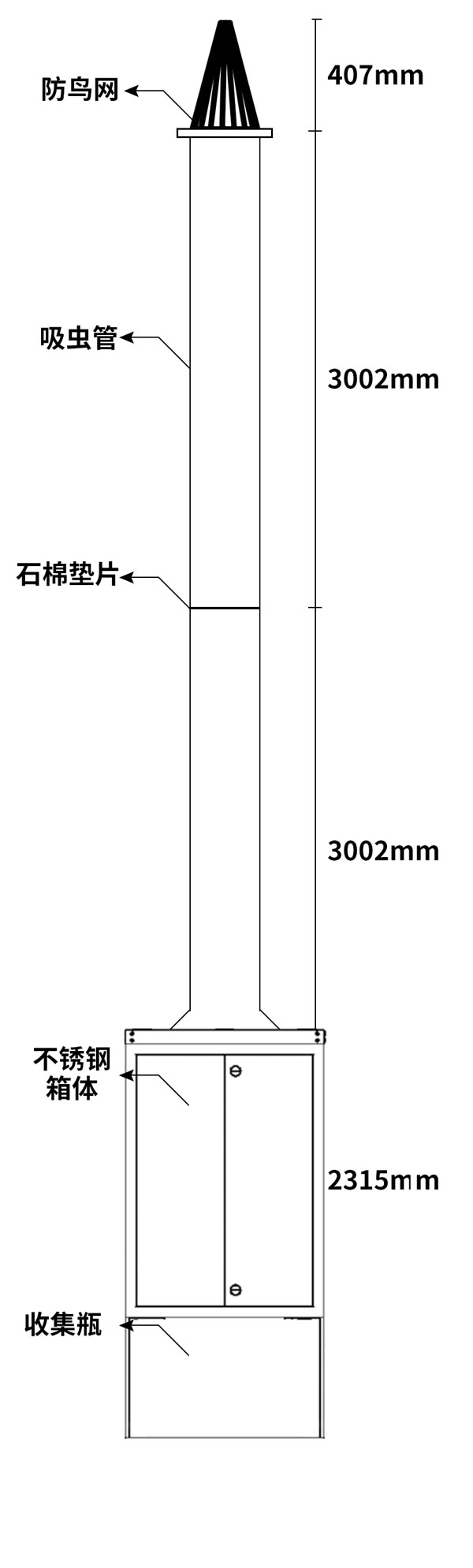 智能吸虫塔