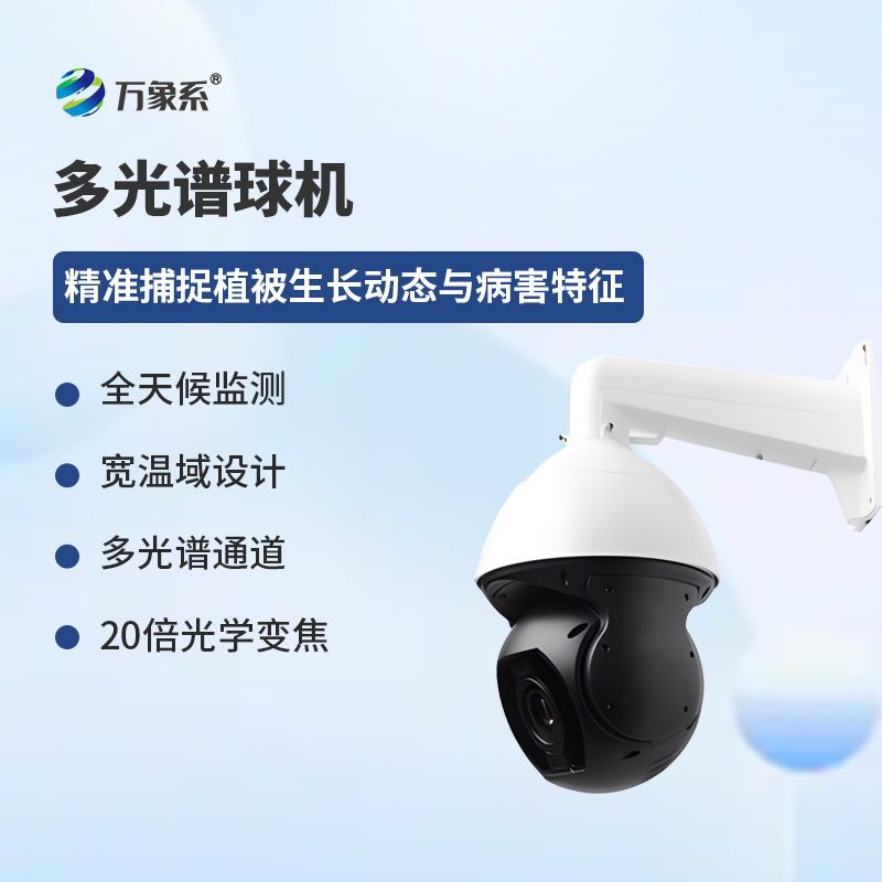 多光谱球机如何立体透视植被状态?