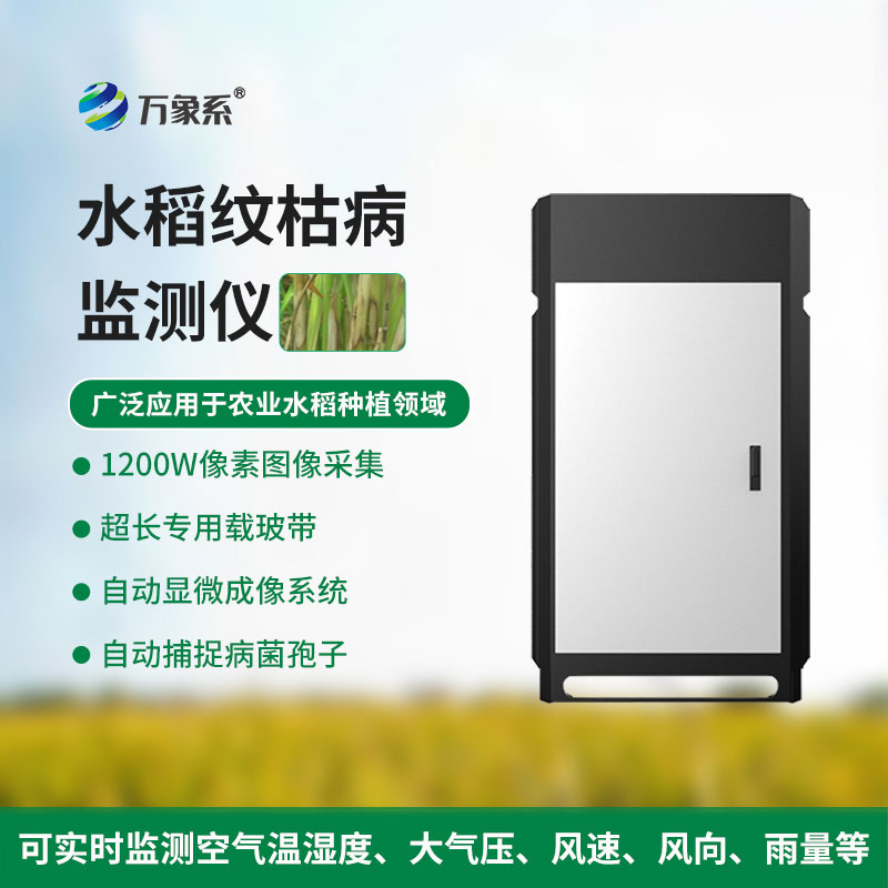 水稻纹枯病监测仪:田间护苗,守住水稻好收成