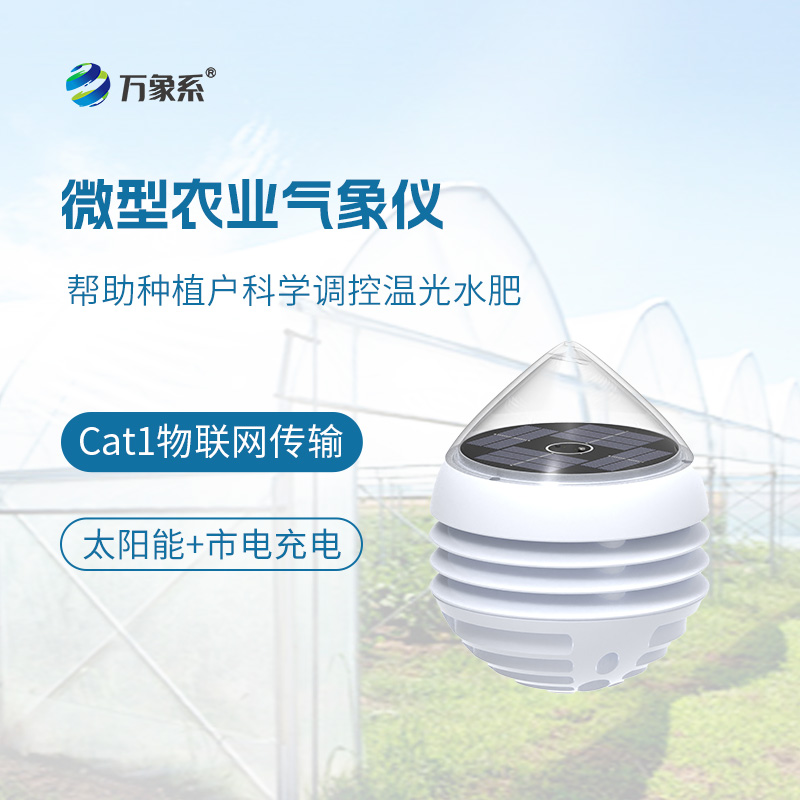 小身材大作用,微型农业气象仪守护作物生长好环境