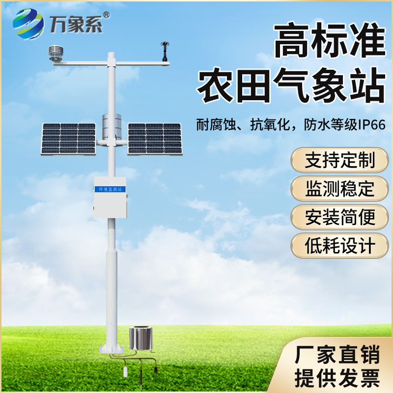 建好丰产良田根基!高标准农田气象站解锁科学种田新模式